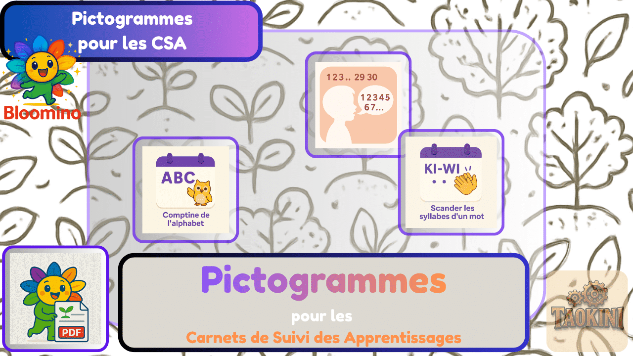 Pictogrammes Bloomino