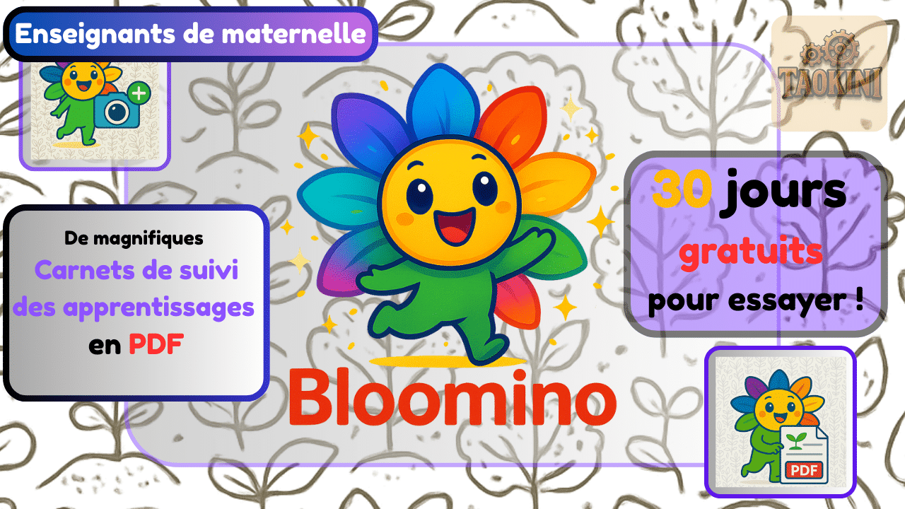 Bloomino – Carnets de suivi des apprentissages