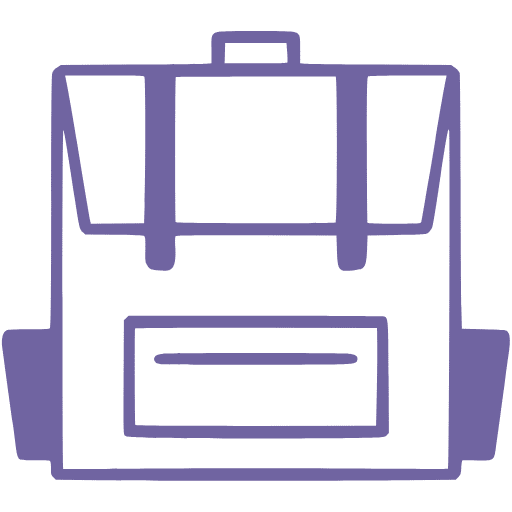 Illustration d'un cartable